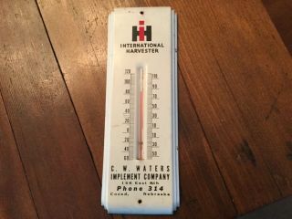 Ih International Harvester Thermometer Vintage 50s
