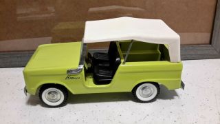 Vintage Nylint Safari Hunt Lime Green Ford Bronco