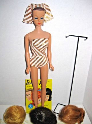 Mattel Vintage Fashion Queen Midge/barbie Dressed In Her 870 Outfit