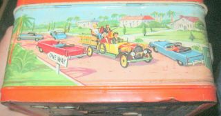 Vintage Metal Lunch Pail The Beverly Hillbillies Metal Lunchbox lunch box,  old 4
