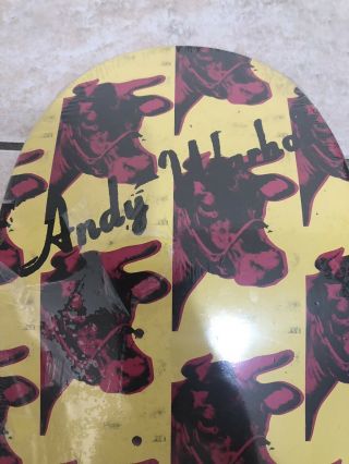 Nos Alien Workshop Omar Salazar Andy Warhol Art Skateboard Deck Rare In Plastic 4