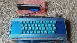 Extremely Rare Blue Memotech Keyboard Sinclair Zx81 Computer Looks