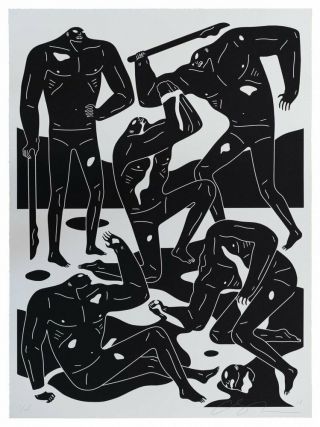 Mercenaries By Cleon Peterson Screen Print Rare Poster Obey Giant Shepard Fairey