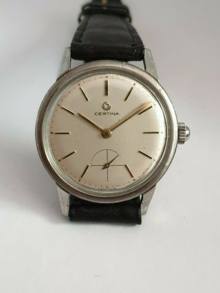 1965 Vintage Certina Cal.  28 - 10 17 Jewels Watch