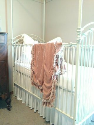 Rare Bella Notte Silk Velvet Loulah Baby Blanket