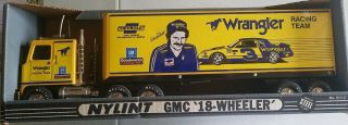 Vintage Nylint Gmc Steel 18 Wheeler Dale Earnhardt Sr.  3 Wrangler Racing Team