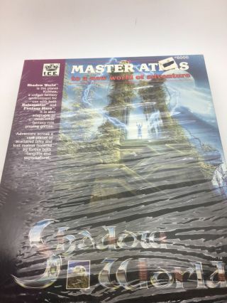 Ice Rolemaster Shadow World Master Atlas Shrink Wrap Rpg Vtg