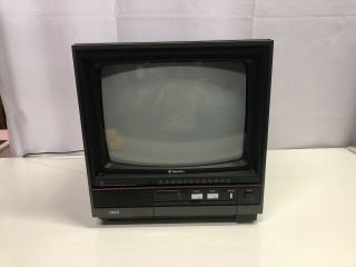 Kawasho Vintage Crt Tv 13” Color Television Model 3714s / 4714 1986 80’s Retro