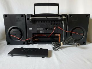 Sony CFD - 510 MAGA BASS CD Radio Cassette - corder Vintage Boombox 7