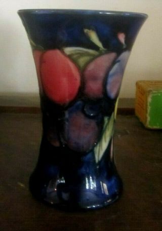 Vintage Moorcroft Art Pottery Arts and Crafts Small English Vase 7