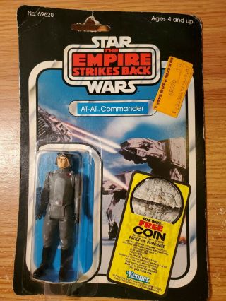 1982 Vintage Star Wars Empire Strikes Back At - At Commander Action Figure