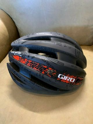 GIRO Synthe Cycling Helmet Large VERY RARE MASH SF Chas Christensen Edition 2