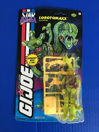 1994 Vintage Gi Joe Lobotomaxx Star Brigade Lunartix Aliens 50 Carded