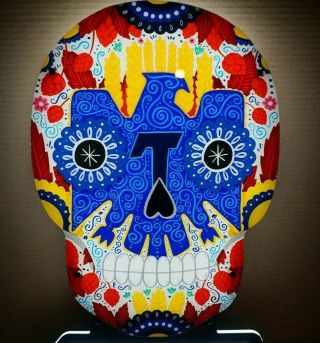 Tecate Beer Dia De Los Muertos Day of the Dead LED Sign Rare 3