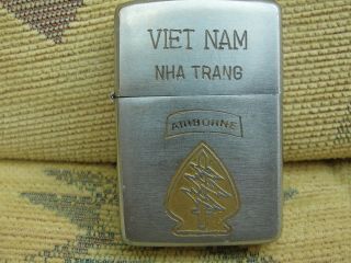 Zippo - Rare Us 5th Special Forces 1968 Vietnam War