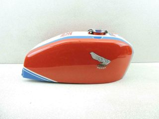 Vintage Honda Gas Tank With Cap And Petcock Cb750f Cb900 Road Race ? 268