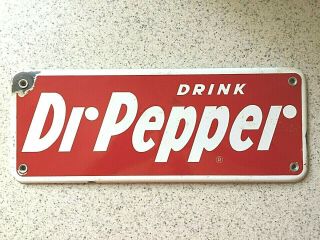 Vintage Dr.  Pepper Sign