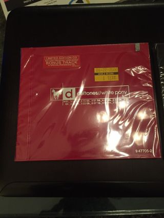 deftones white pony Red And Black Rare Limited 2
