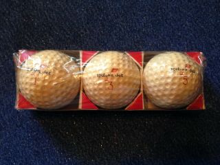 Vintage The Wilson Jet Golf Ball For That Extra Feel,  3 - Pk Sleeve