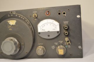 Vintage General Radio Beat Frequency Oscillator Audio Generator,  Type 1304 - B 8