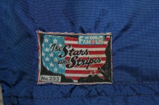Vtg SET 2 World Famous Backpack Stars & Stripes External Lightweight Frame Pack 2