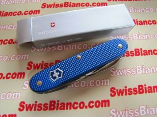 Victorinox Swissbianco Blue Alox Marlinspike Rare Swiss Army Knife