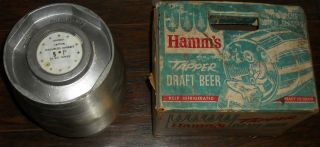 Vintage Hamm ' s 2 1/4 Gallon Beer Tapper/ Mini Keg,  1960 ' s LLK 95722 4