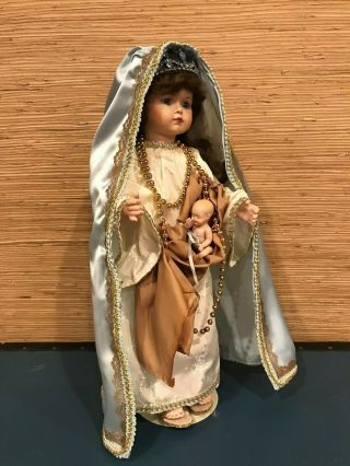 Antique Vintage German K R Kammer Reinhardt Porcelain Dolls Merry&jesus