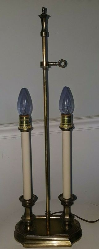 Vintage Stiffel Brass Bouillotte Lamp 4