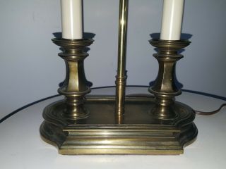 Vintage Stiffel Brass Bouillotte Lamp 5