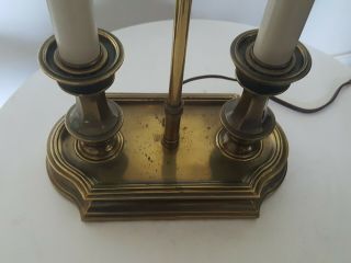 Vintage Stiffel Brass Bouillotte Lamp 6