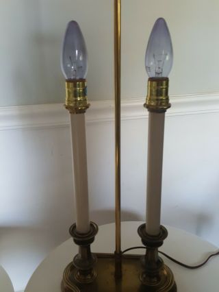 Vintage Stiffel Brass Bouillotte Lamp 8