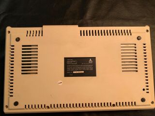 Atari 800 XL Vintage computer and power supply powers on 6