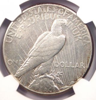 1928 Peace Silver Dollar $1 - NGC AU Details - Rare 1928 - P Key Date Coin 4