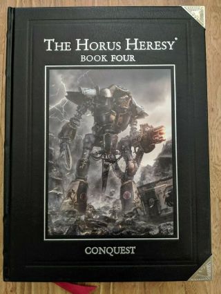 Warhammer 30k Fw Horus Heresy Book Four Conquest Rare
