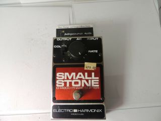 Vintage V3 Electro Harmonix Small Stone Phaser Phase Shifter Effects Pedal
