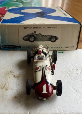 Vintage Strombecker Indy 6/1 Racer Built With Box 1/32 Slot Car