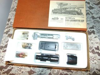 Vtg Narrow Gauge 2 - 8 - 0 Locamotive Kit Iob