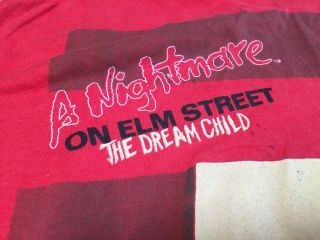 Vintage Authentic A Nightmare On Elm Street 5 Dream Child Xl X - Large T - Shirt Tee