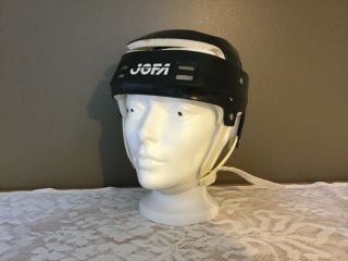 Vintage Black Jofa (cooper Sk100) Hockey Hurling Helmet Made In Canada