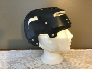 Vintage Black Jofa (Cooper sk100) Hockey Hurling Helmet MADE IN CANADA 2