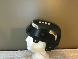 Vintage Black Jofa (Cooper sk100) Hockey Hurling Helmet MADE IN CANADA 4