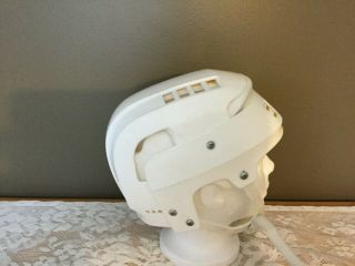 Vintage White Jofa (Cooper sk100) Hockey Hurling Helmet MADE IN CANADA 3