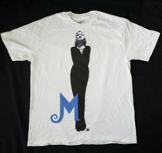 Madonna Official Vintage Shirt L Girlie Show Herb Ritts I Rise 1993