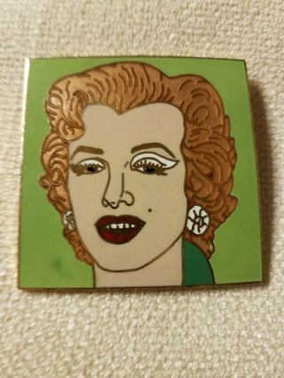 Rare 1964 Andy Warhol Marilyn Monroe Brooch Pin