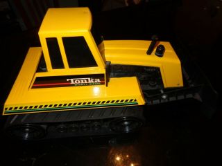 Vtg Tonka Mighty Diesel Bulldozer 463245 - A 1990 Made In Usa Shape 18 "