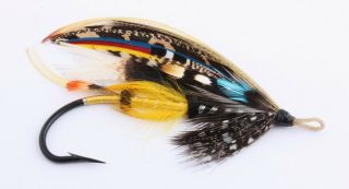 World Famous Michel Fontan Fly - Jock Scott Salmon Fly 6/0