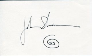 John Shea Vintage Autograph Handwritten Personal Note Rare Superman Lex