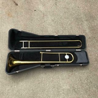 Vintage Conn Director 18h Trombone W/ Case Slider & Mouthpiece