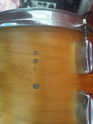 Vintage 60 ' s,  Rogers Tom Drum 8 x 12 Cleveland,  Holiday model 4